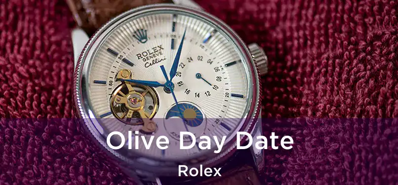  Olive Day Date Rolex